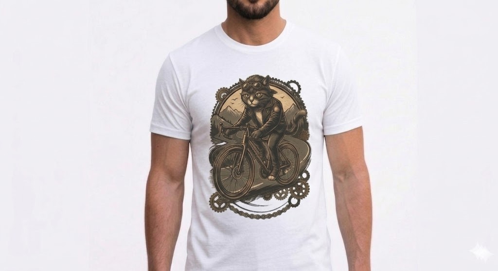 Lustiges Katzen T-Shirt - Katze Weiß