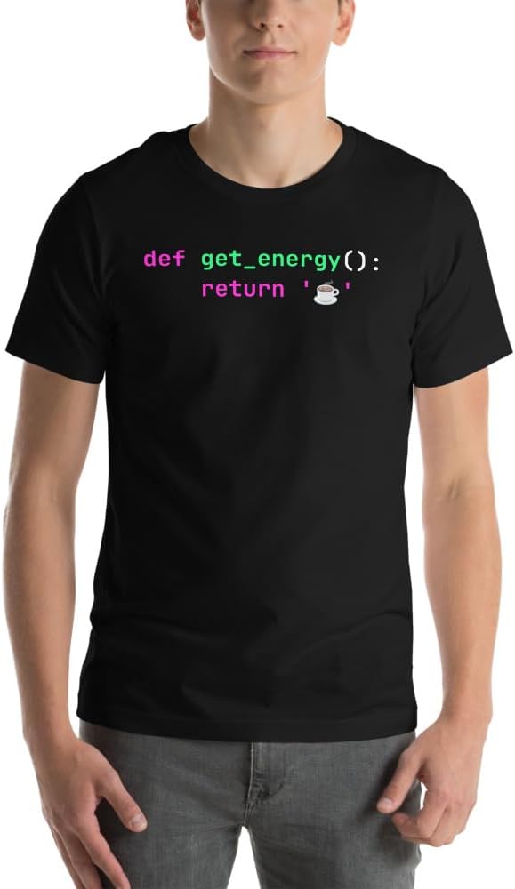 Developer T-Shirt – Das ultimative Programming T-Shirt für neue Energie.