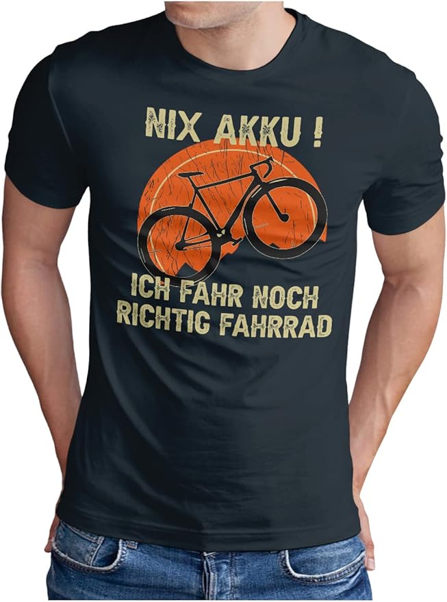 Om3 mountain bike tshirt herren retro mtb design