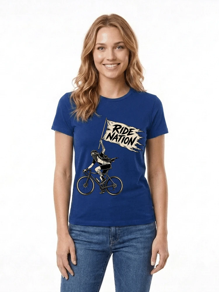 biker radsport streetwear shirt geschenk fr rennrad fixie fahrer damen t shirt royal blue