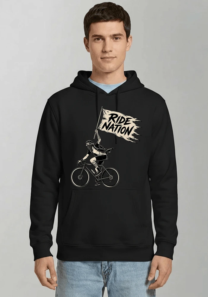 biker radsport streetwear shirt geschenk fr rennrad fixie fahrer kapuzenpullover black