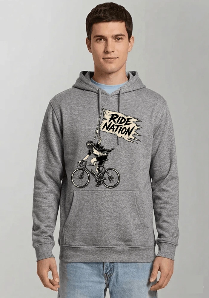 biker radsport streetwear shirt geschenk fr rennrad fixie fahrer kapuzenpullover sport grey