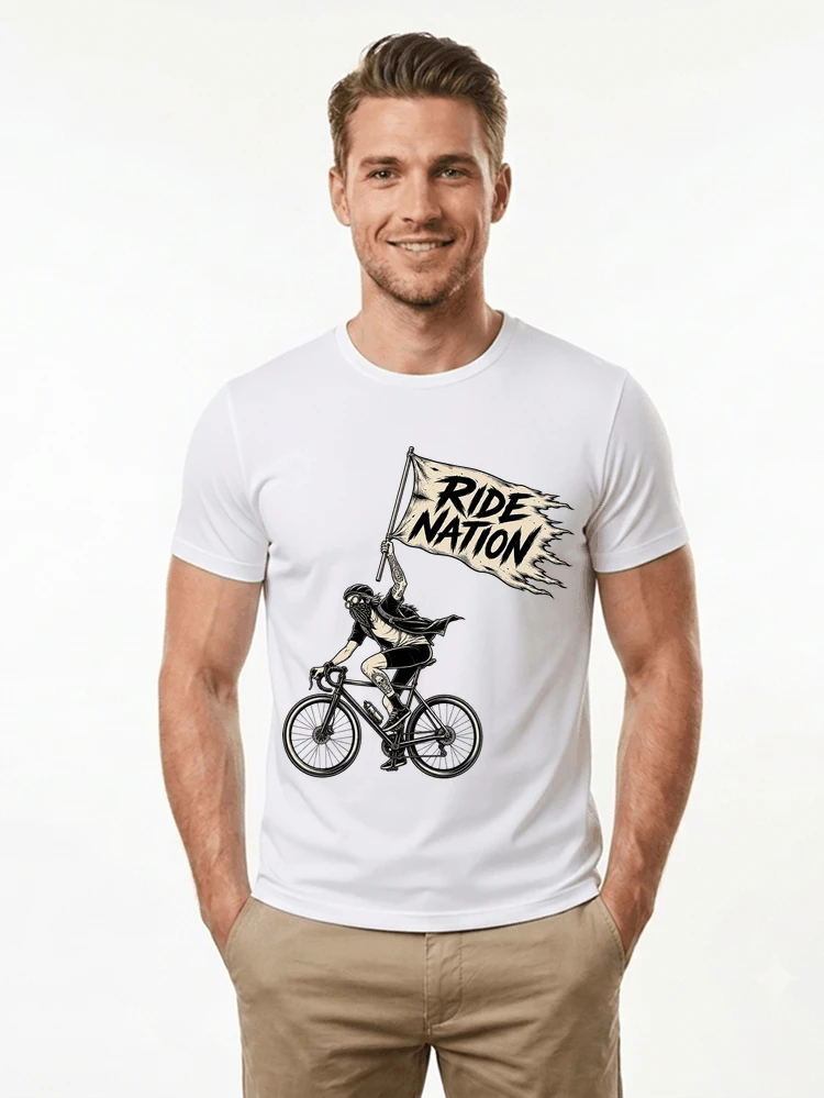 biker radsport streetwear shirt geschenk fr rennrad fixie fahrer t shirt white