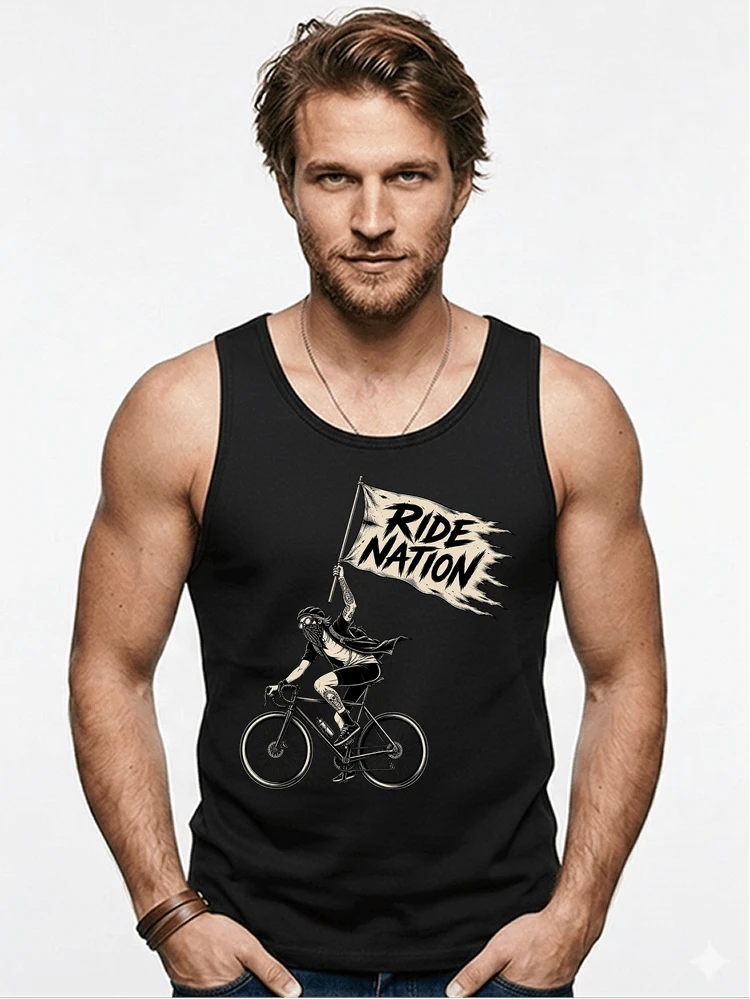 biker radsport streetwear shirt geschenk fr rennrad fixie fahrer tanktop black