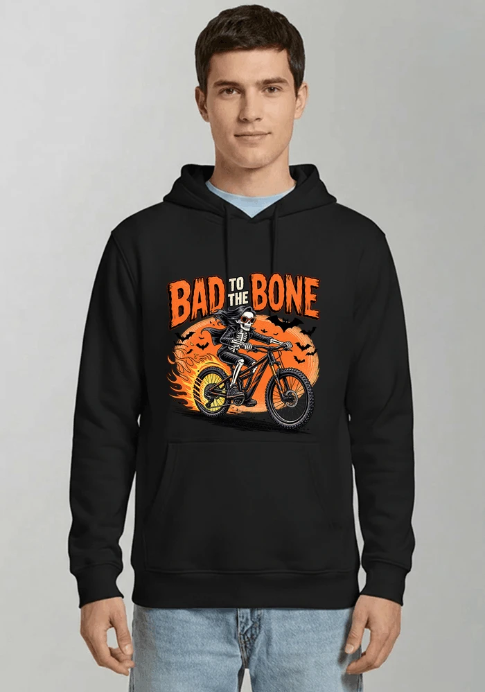 cooles mtb skelett fahrrad shirt halloween geschenk fr mtb fans kapuzenpullover black