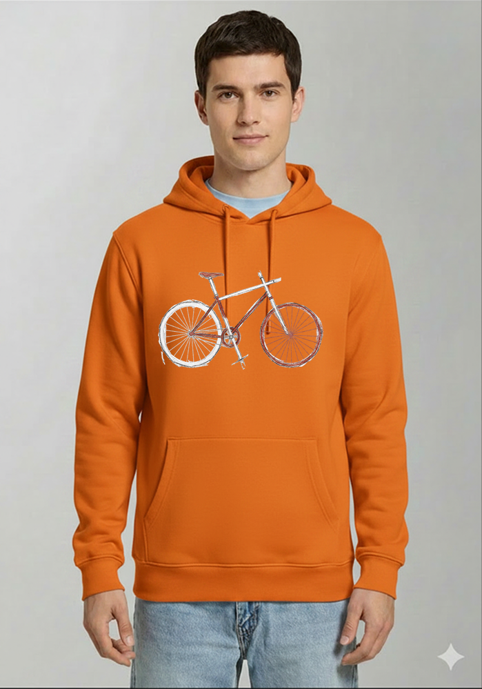 demo kapuzenpullover orange
