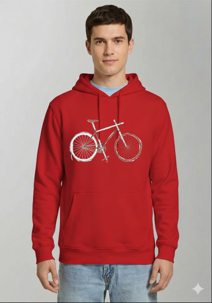 demo kapuzenpullover rot