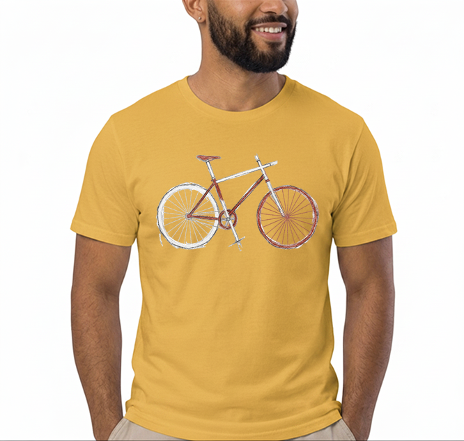 demo t shirt gold