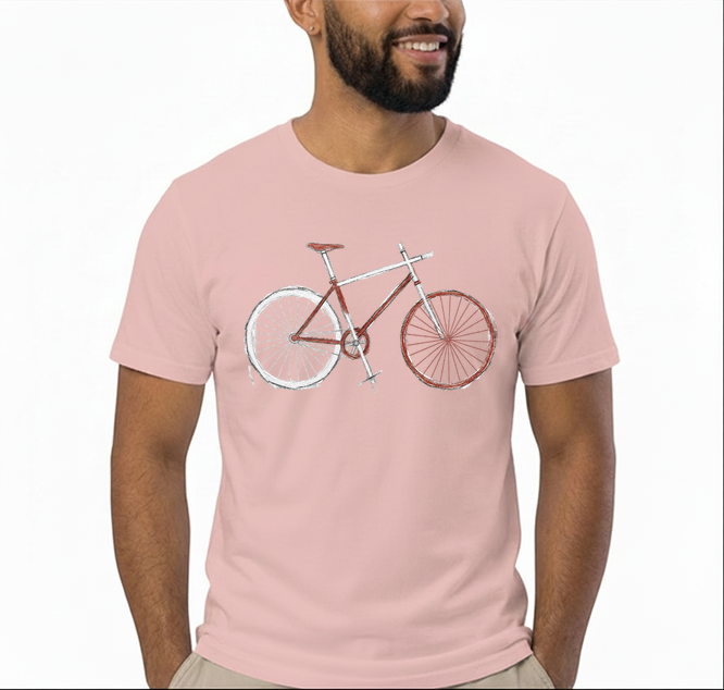 demo t shirt hellrosa