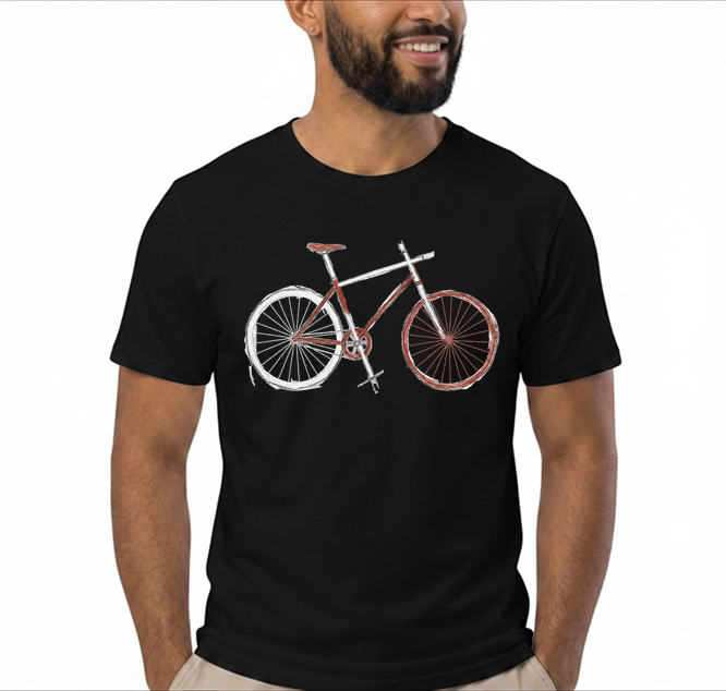 demo t shirt schwarz