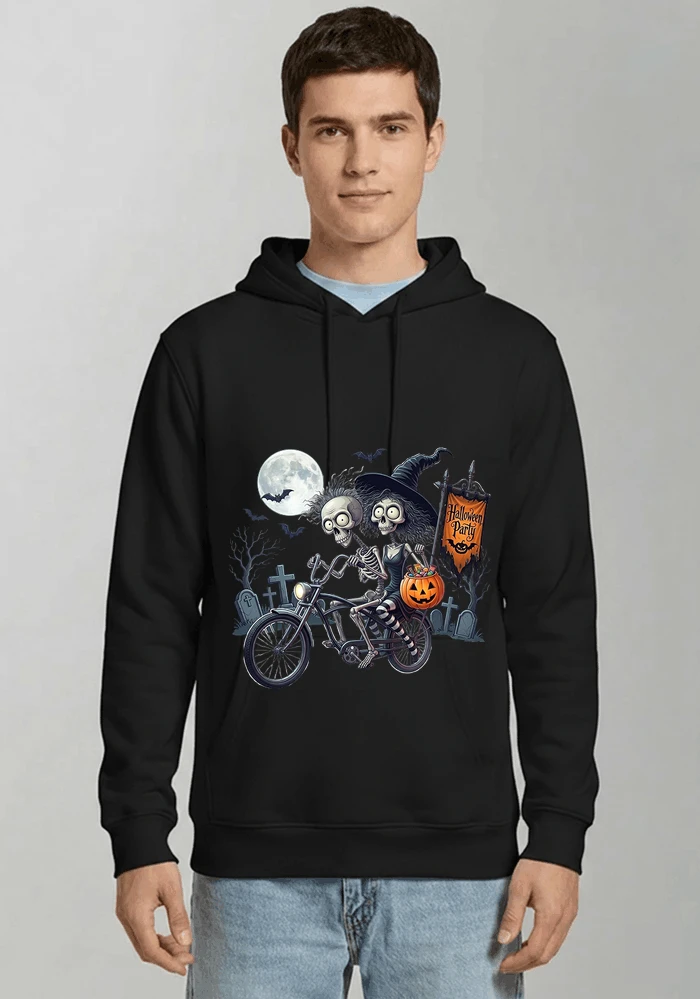 fahrrad t shirt halloween lustiges halloween t shirt kapuzenpullover black