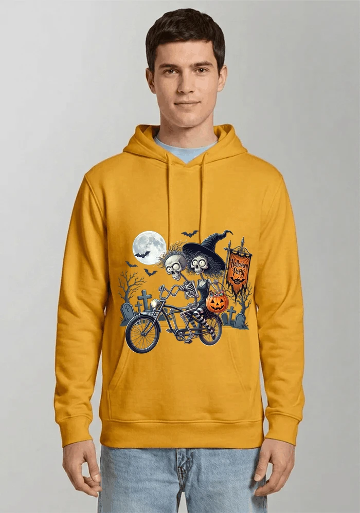 fahrrad t shirt halloween lustiges halloween t shirt kapuzenpullover gold