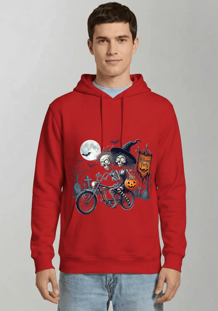 fahrrad t shirt halloween lustiges halloween t shirt kapuzenpullover red