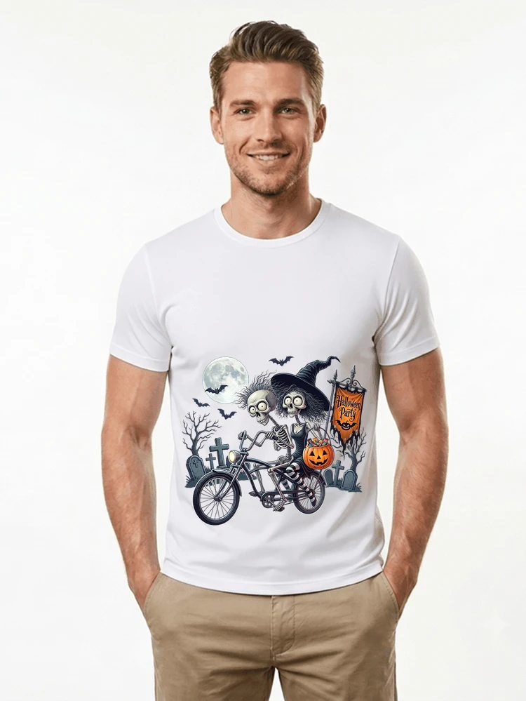 fahrrad t shirt halloween lustiges halloween t shirt t shirt white
