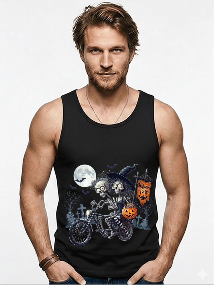 fahrrad t shirt halloween lustiges halloween t shirt tanktop black