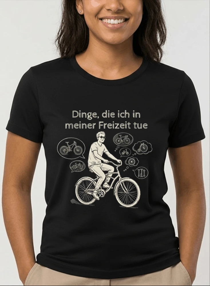 fahrrad t shirt herren damen perfektes geschenk fr fahrrad liebhaber damen t shirt black