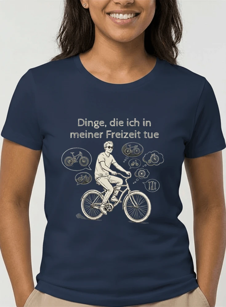 fahrrad t shirt herren damen perfektes geschenk fr fahrrad liebhaber damen t shirt navy