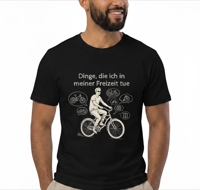 fahrrad t shirt herren damen perfektes geschenk fr fahrrad liebhaber t shirt black