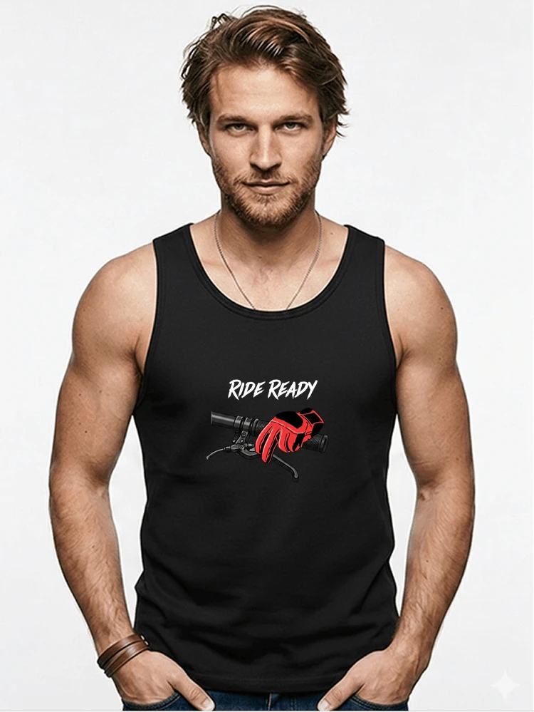 fahrrad t shirt ride ready cooles downhill mtb shirt fr radfahrer tanktop black