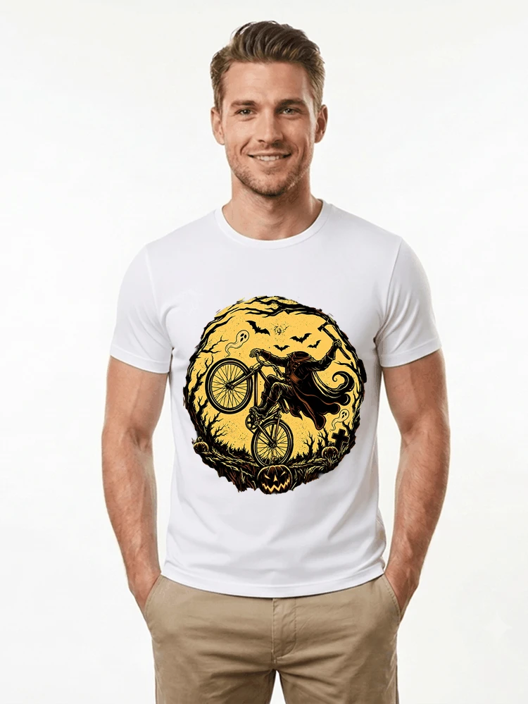 halloween fahrrad t shirt geschenk fr bmx mtb fans t shirt white