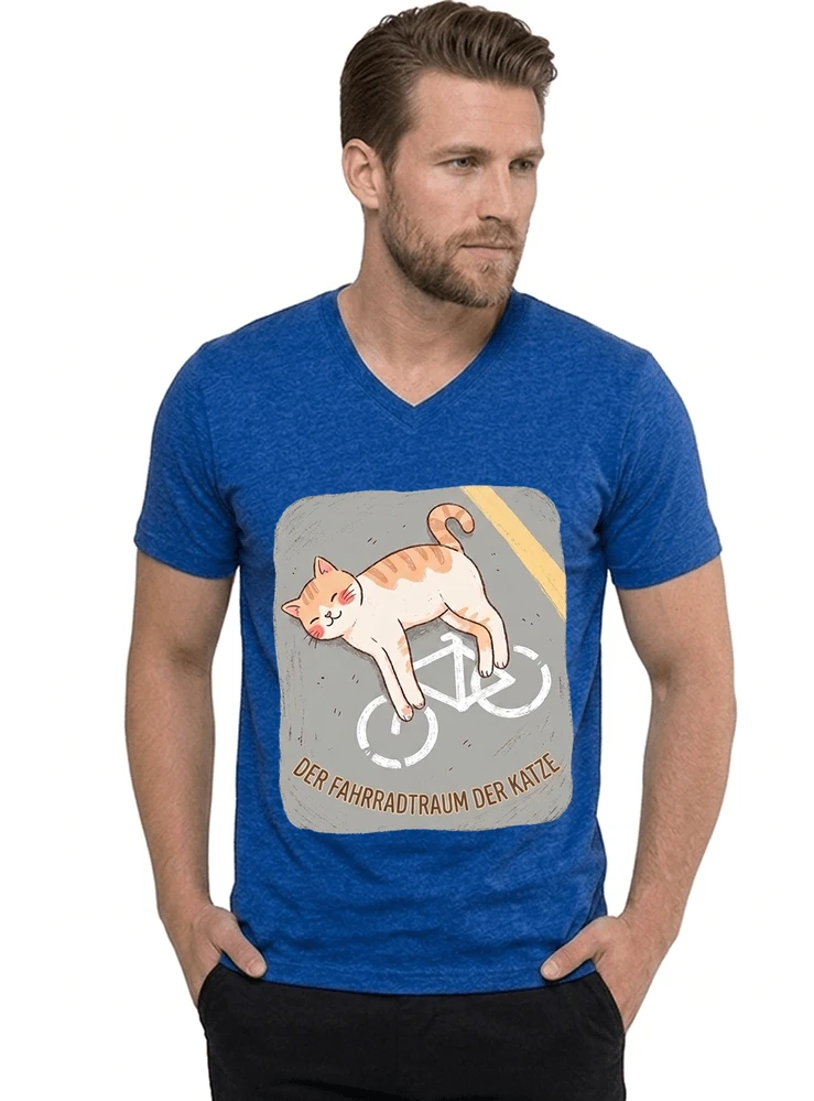 Katzenliebhaber Geschenk T-Shirt Katzen T-Shirt Herren & Damen