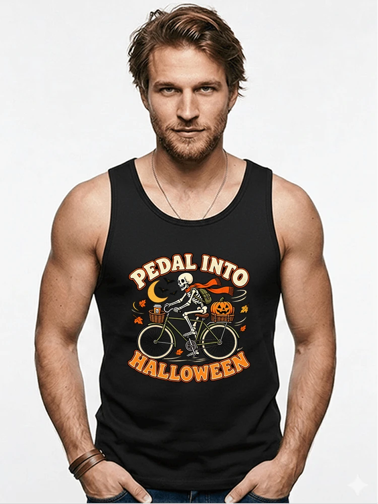 krbis halloween fahrrad t shirtbike tour outfit tanktop black