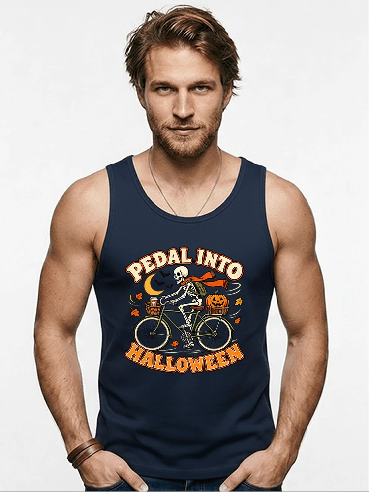 krbis halloween fahrrad t shirtbike tour outfit tanktop navy