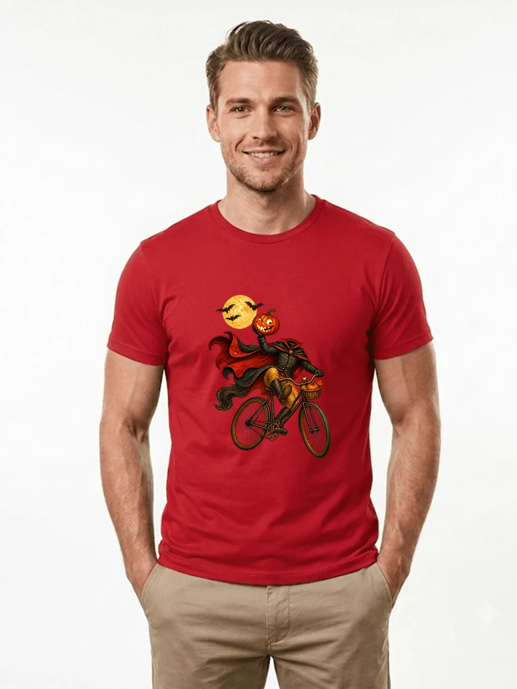 krbis kopf fahrrad halloween shirt outfit fr radfahrer t shirt red