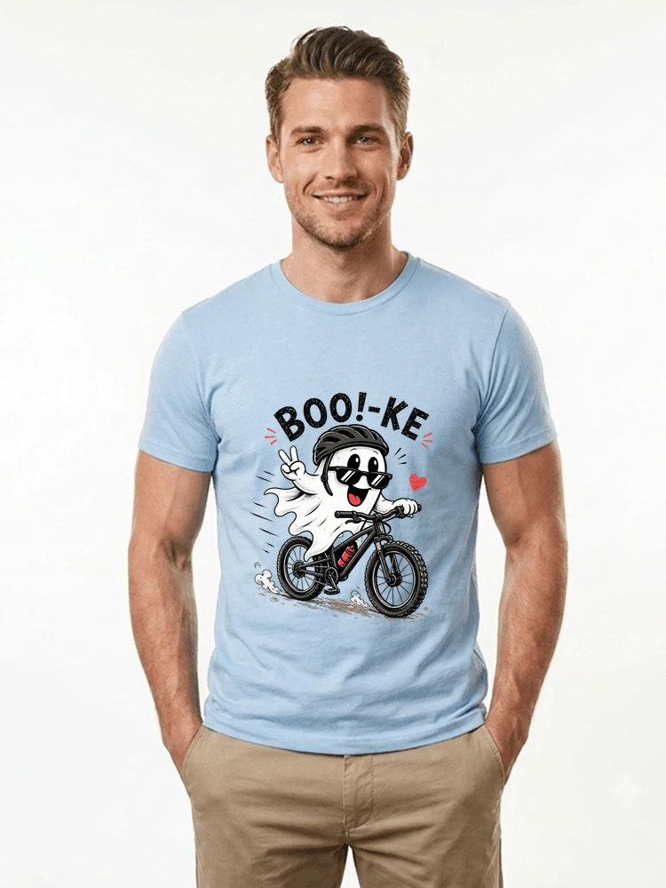 lustiges halloween t shirt damen herren fahrrad t shirt t shirt light blue
