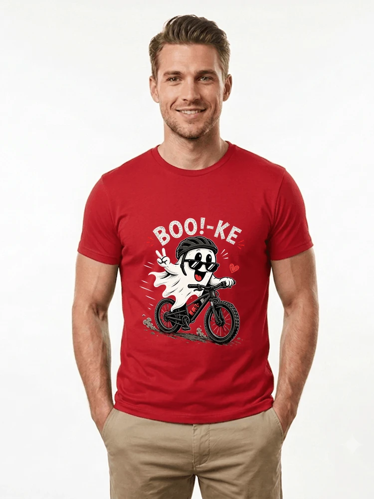 lustiges halloween t shirt damen herren fahrrad t shirt t shirt red