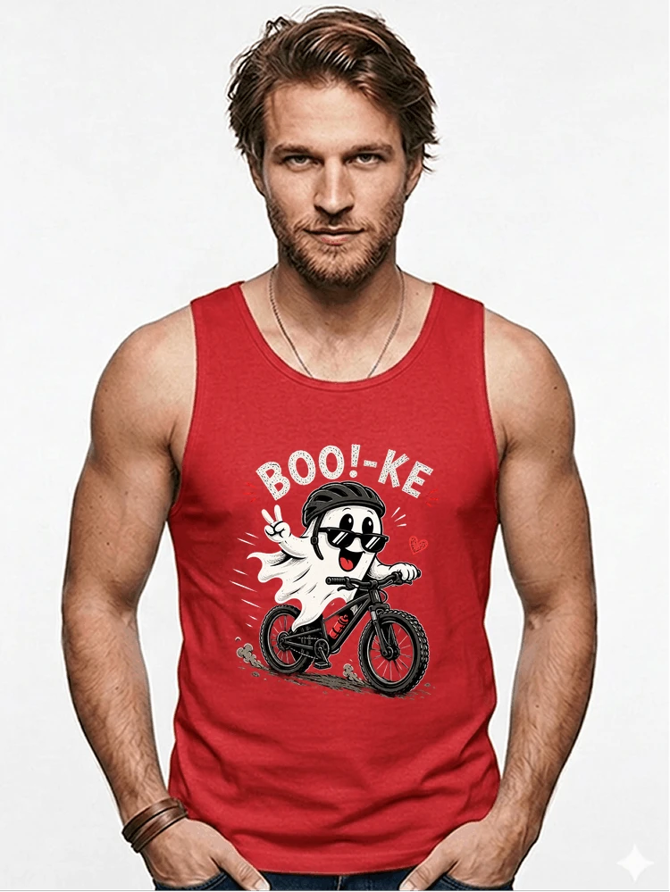 lustiges halloween t shirt damen herren fahrrad t shirt tanktop red