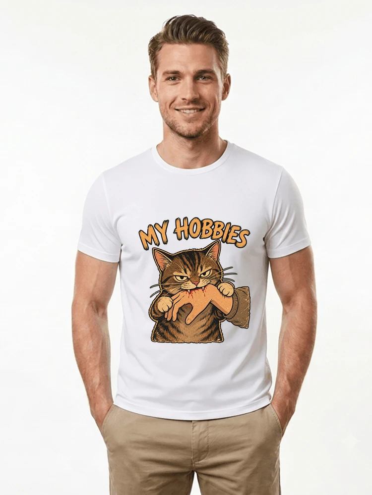 Lustiges Katze T-Shirt – Geschenk für Freche Katzenbesitzer