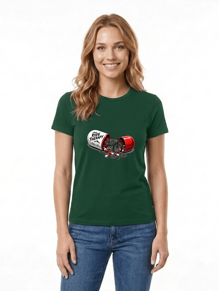 lustiges radsport geschenk herren damen damen t shirt forest green