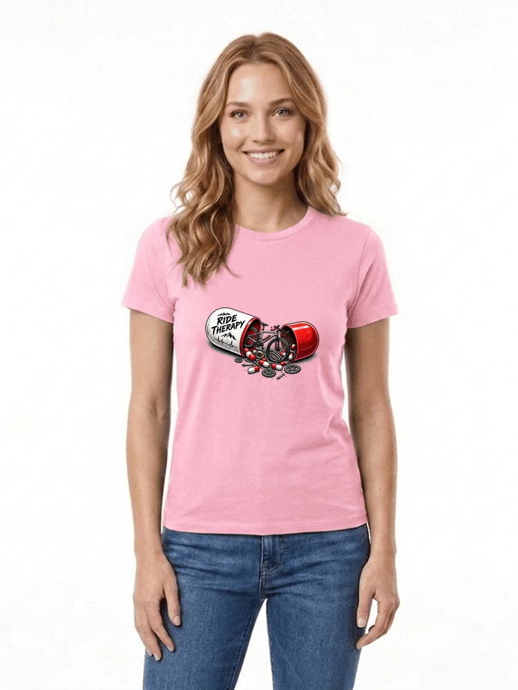lustiges radsport geschenk herren damen damen t shirt light pink