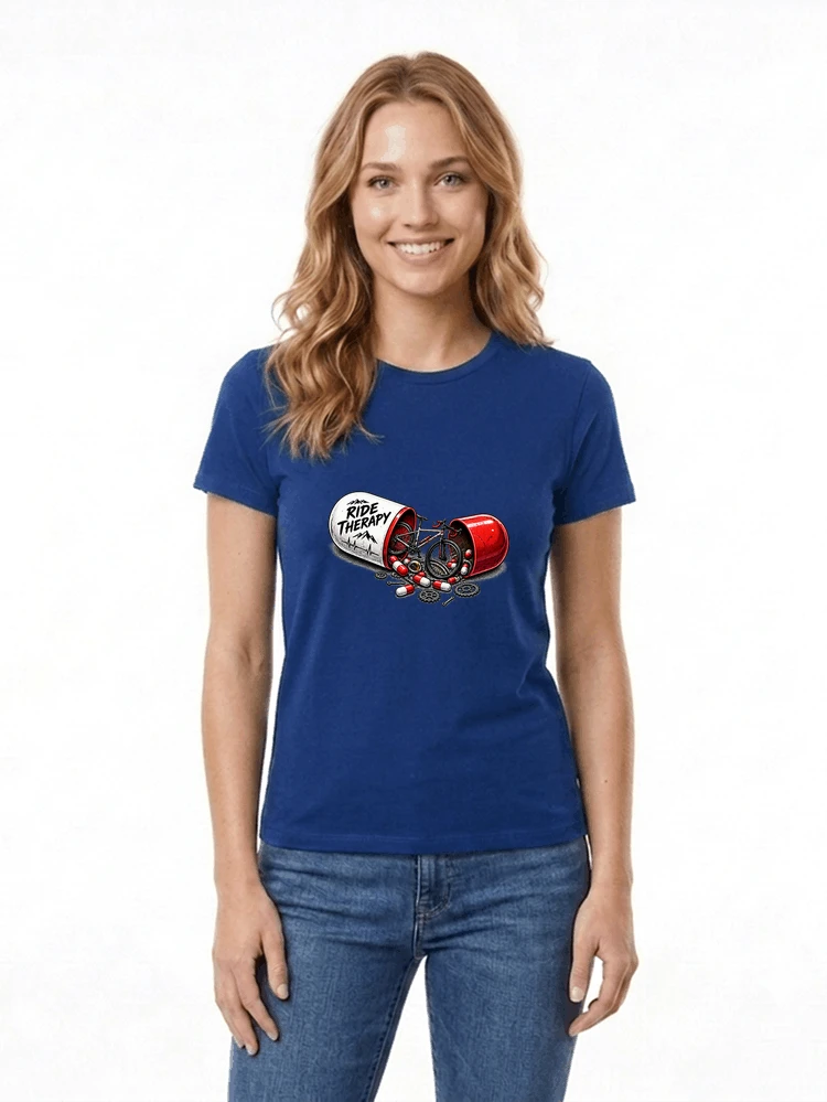 lustiges radsport geschenk herren damen damen t shirt royal blue