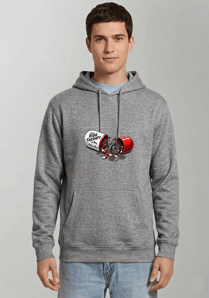 lustiges radsport geschenk herren damen kapuzenpullover sport grey