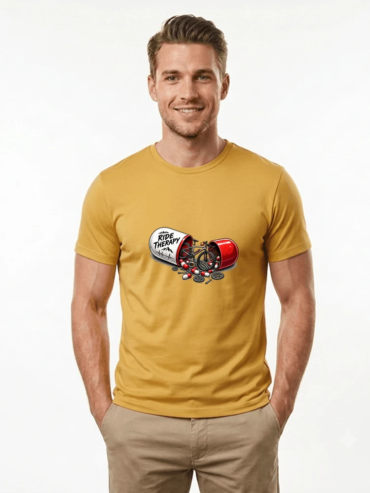 lustiges radsport geschenk herren damen t shirt gold