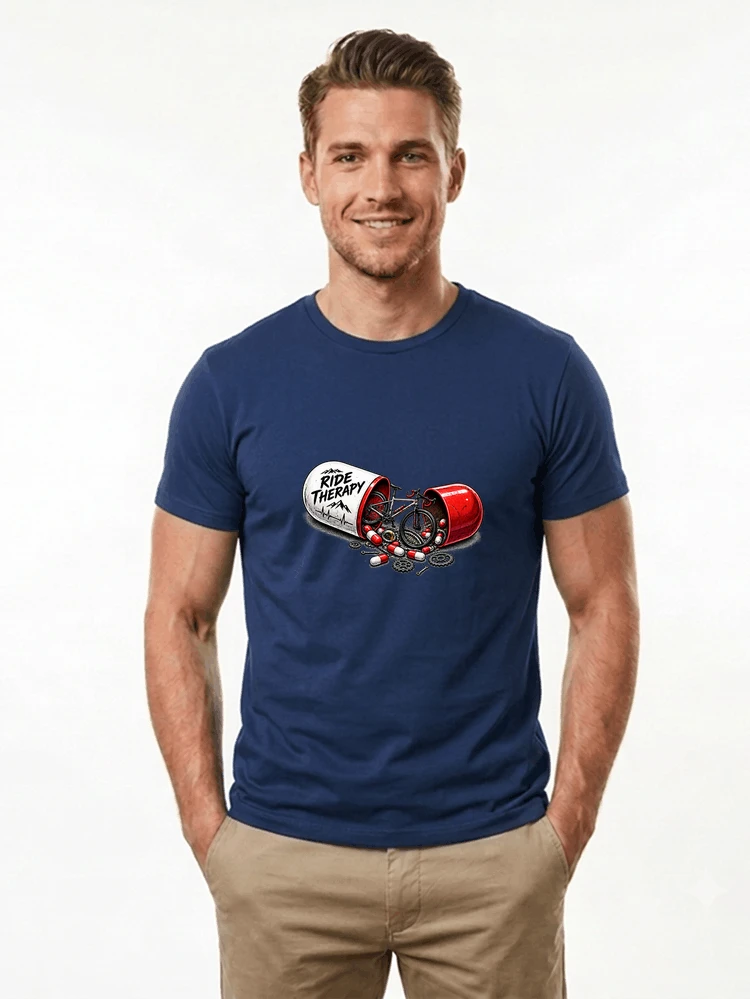 lustiges radsport geschenk herren damen t shirt navy