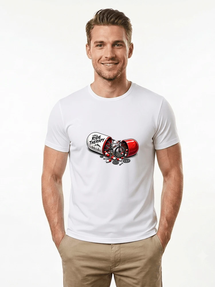 lustiges radsport geschenk herren damen t shirt white