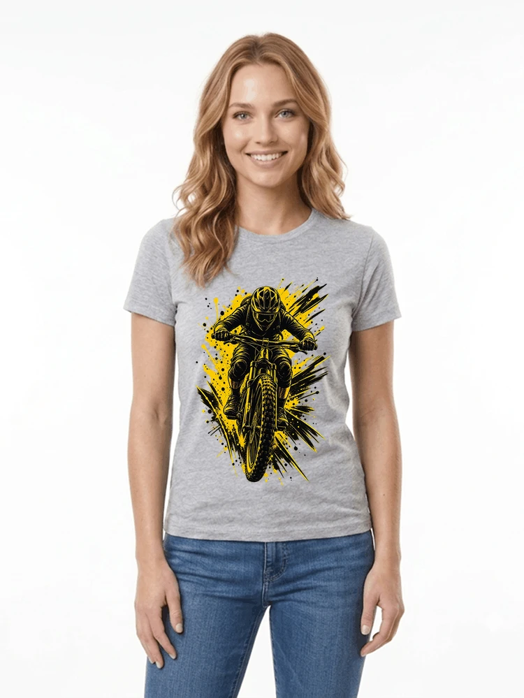 mountainbike grafik t shirt cooles mountainbike design shirt damen t shirt sport grey