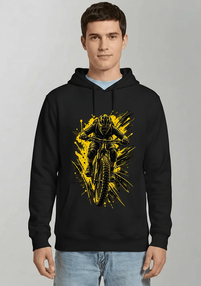 mountainbike grafik t shirt cooles mountainbike design shirt kapuzenpullover black