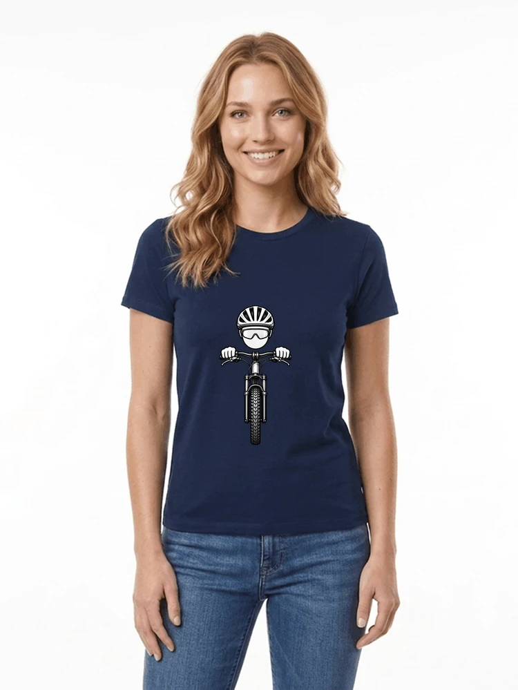 mtb comic t shirt herren damen lustiges geschenk fr radfahrer damen t shirt navy
