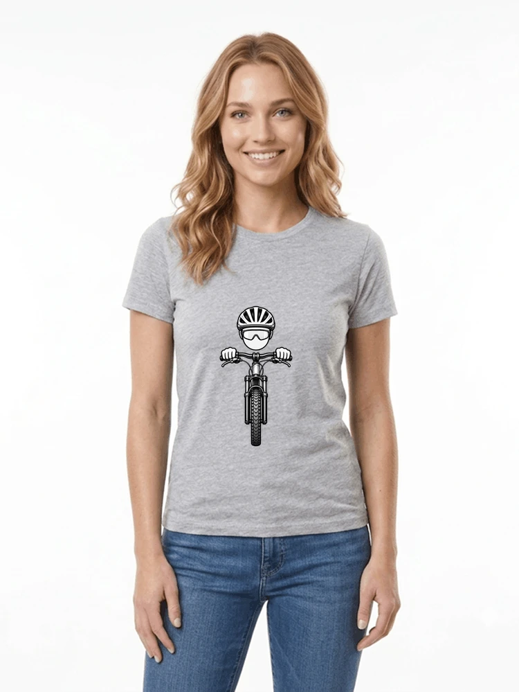 mtb comic t shirt herren damen lustiges geschenk fr radfahrer damen t shirt sport grey
