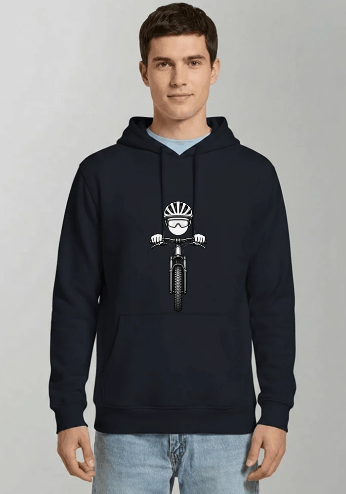 mtb comic t shirt herren damen lustiges geschenk fr radfahrer kapuzenpullover navy