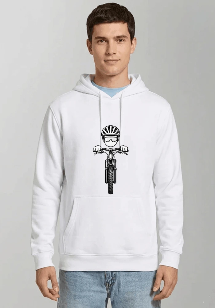 mtb comic t shirt herren damen lustiges geschenk fr radfahrer kapuzenpullover white