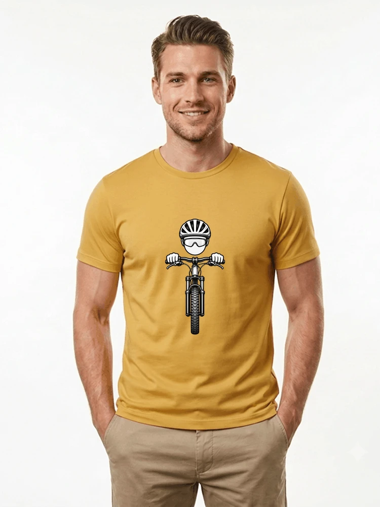 mtb comic t shirt herren damen lustiges geschenk fr radfahrer t shirt gold