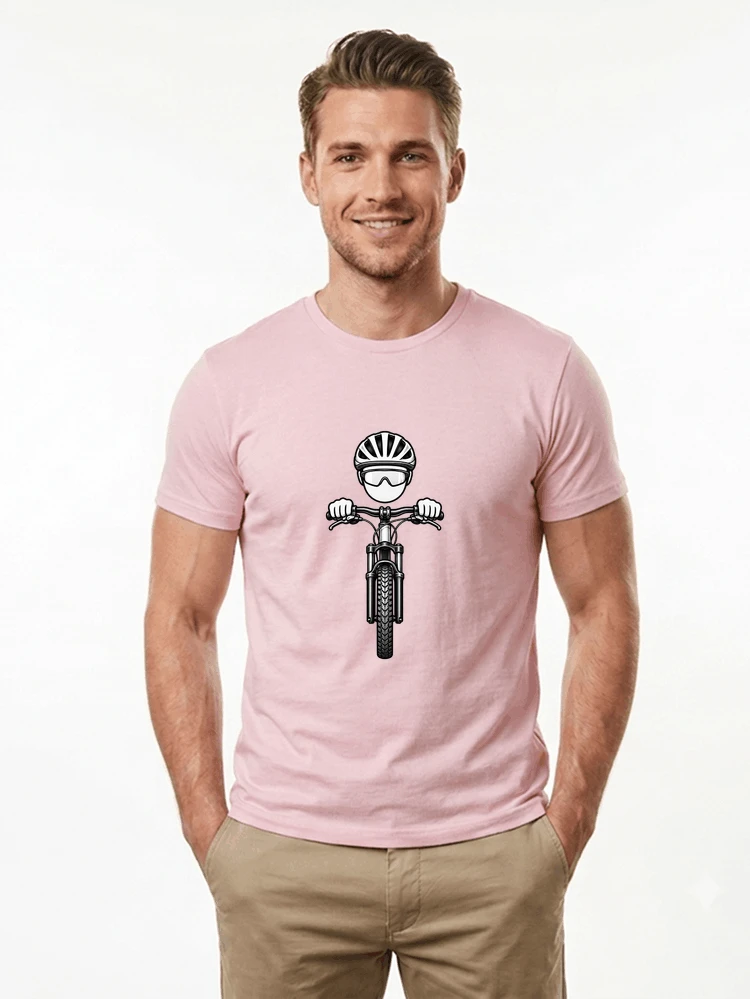 mtb comic t shirt herren damen lustiges geschenk fr radfahrer t shirt light pink