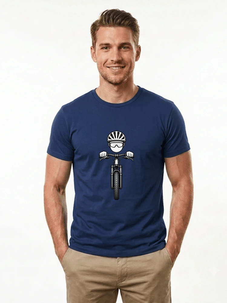 mtb comic t shirt herren damen lustiges geschenk fr radfahrer t shirt navy