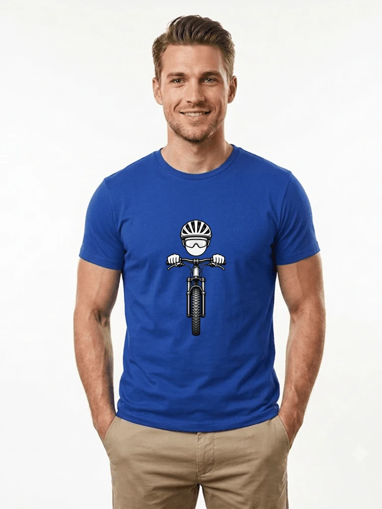 mtb comic t shirt herren damen lustiges geschenk fr radfahrer t shirt royal blue