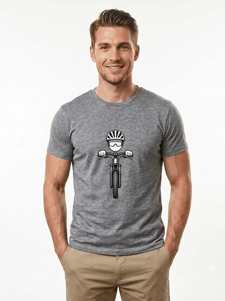 mtb comic t shirt herren damen lustiges geschenk fr radfahrer t shirt sport grey